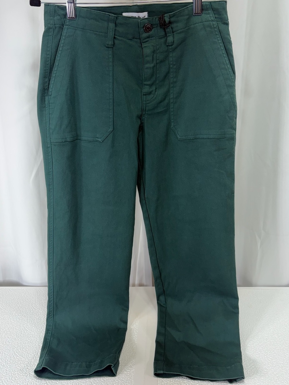 Studio Forest Green Straight-Leg Jeans 1775
